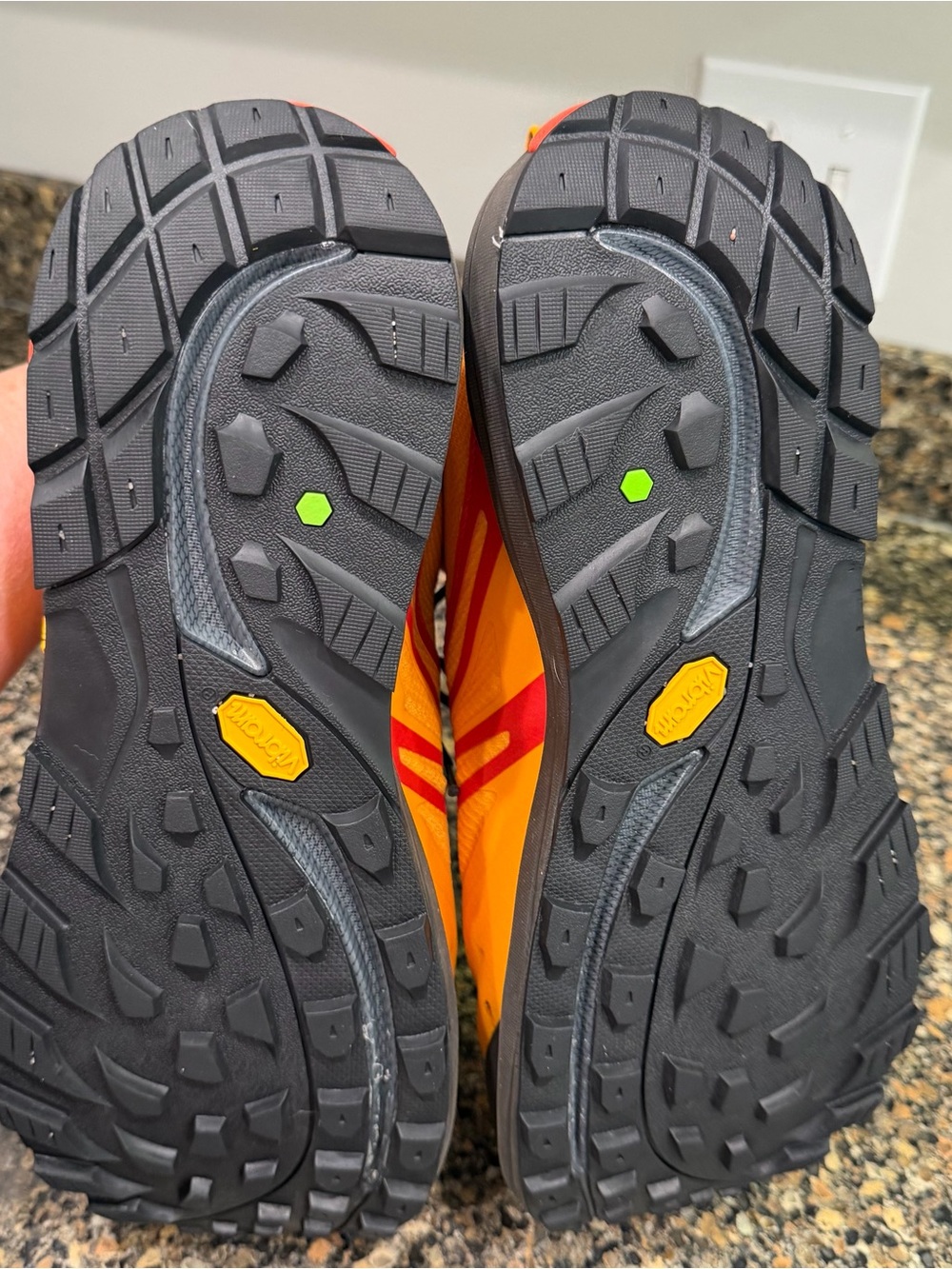 Topo trailventure 2 Yellow and Red Trail Hiking Boot size 13 - Picture 4 of 10